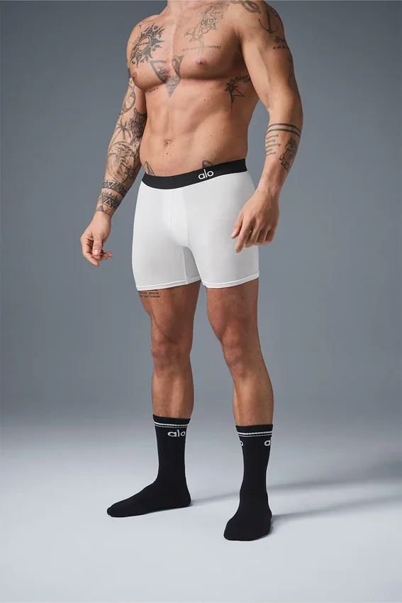 Day and Night Boxershorts – Weiß
