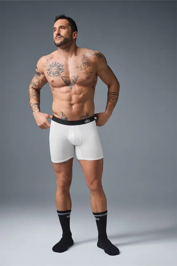 Day and Night Boxershorts – Weiß