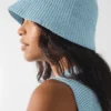 Denim-Strick-Cloche – Celestial Blue/Dark Celestial Blue