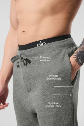 Die Triumph-Jogginghose – Grau Triblend
