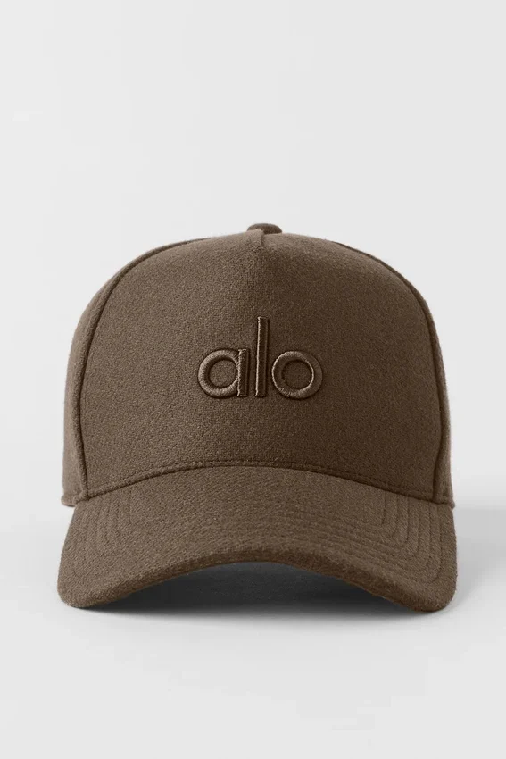 District-Trucker-Hut aus Wollmischung – Espresso