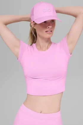 District Trucker-Hut – Candy Heart Pink