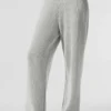 Domain Jogginghose aus Rippstrick – Athletic Heather Grey