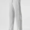Domain Jogginghose aus Rippstrick – Athletic Heather Grey