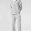 Domain Jogginghose aus Rippstrick – Athletic Heather Grey