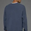Domain Rib Knit Pullover – Bluestone