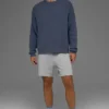 Domain Rib Knit Pullover – Bluestone