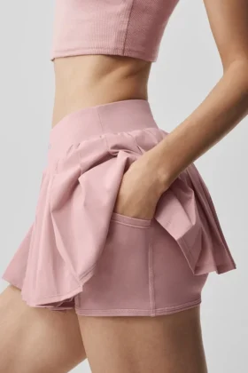 Double or Nothing Tennisrock – Vintage Pink