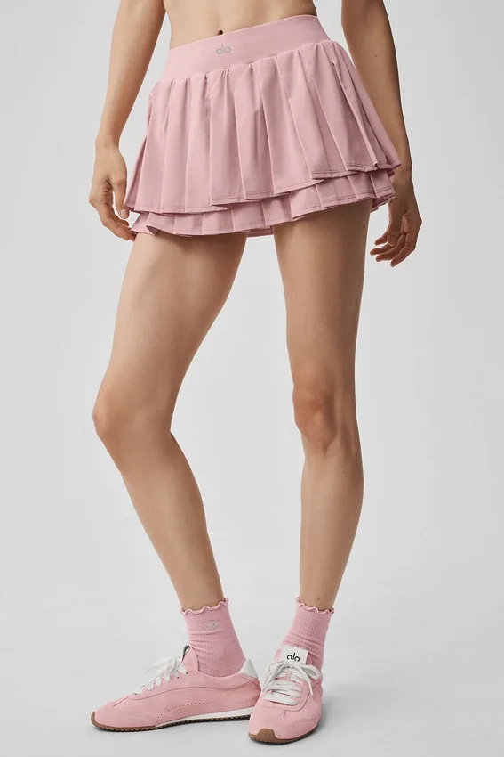 Double or Nothing Tennisrock – Vintage Pink