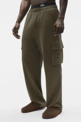 Double Take Cargo-Hose – Olive Tree