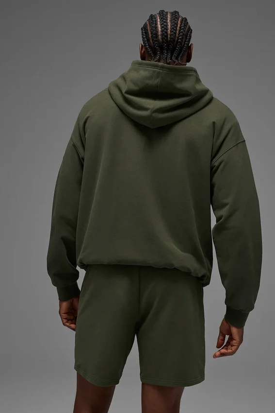 Double Take Hoodie – Olivgrün