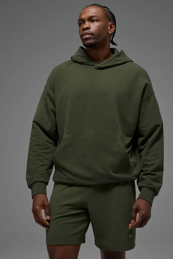 Double Take Hoodie – Olivgrün