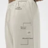 „Double Take“ Hose mit geradem Bein – Bone