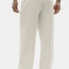 „Double Take“ Hose mit geradem Bein – Bone