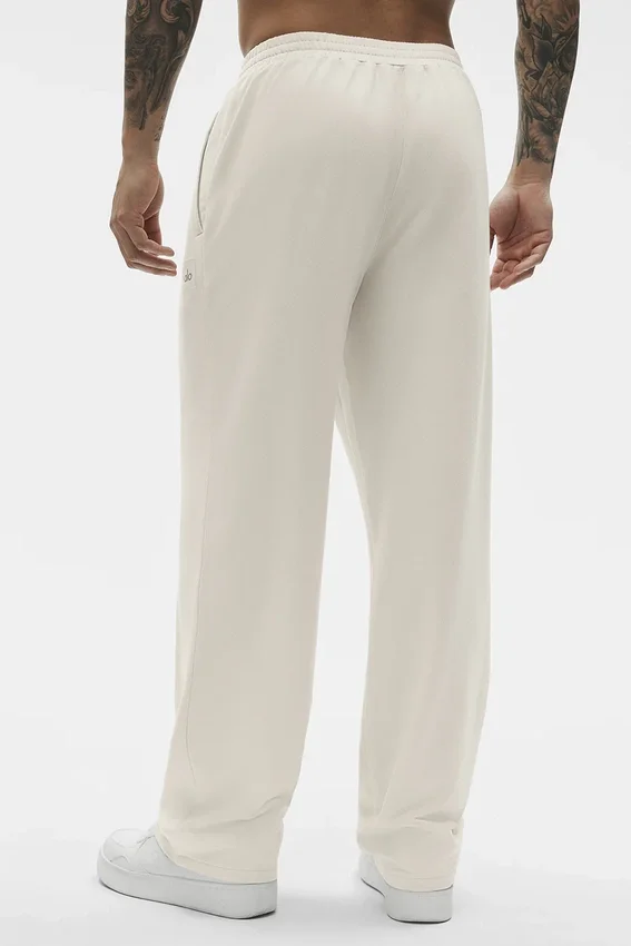 „Double Take“ Hose mit geradem Bein – Bone