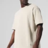 Double Take Kurzarmshirt – Bone