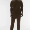 Double Take Kurzarmshirt – Espresso