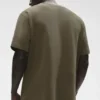 Double Take Kurzarmshirt – Olive Tree