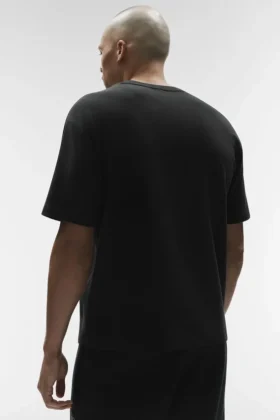 Double Take Kurzarmshirt – Schwarz
