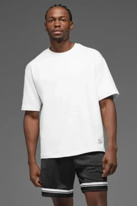 Double Take Kurzarmshirt – Weiß