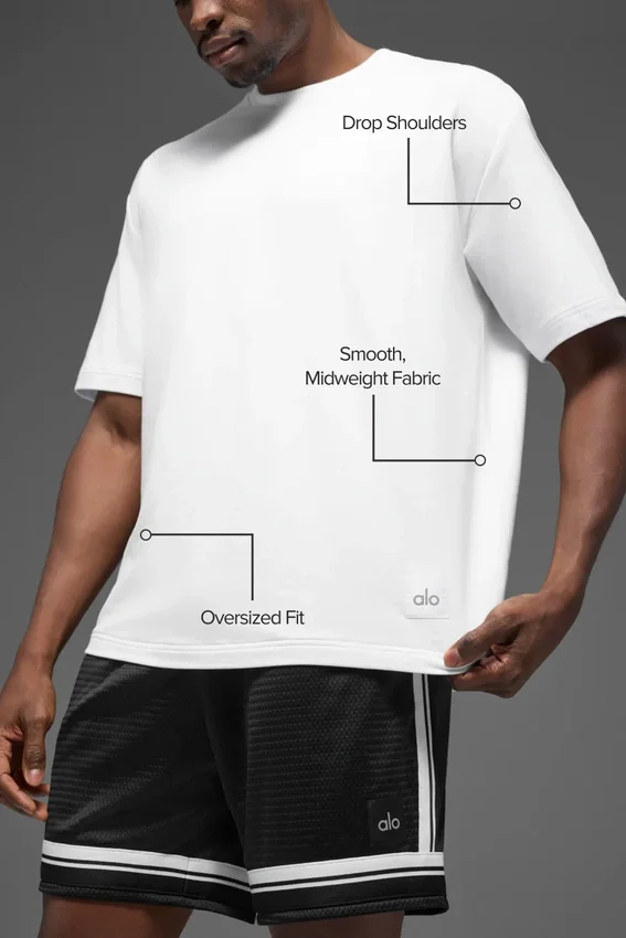 Double Take Kurzarmshirt – Weiß