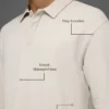 „Double Take“ Langarmshirt – Beige