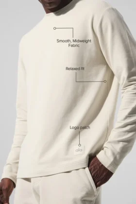 Double Take Langarmshirt – Bone