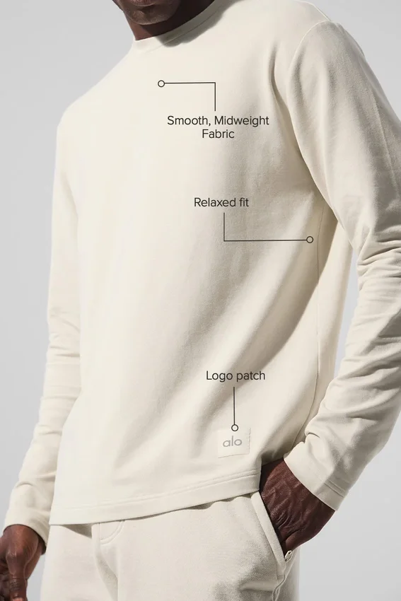 Double Take Langarmshirt – Bone