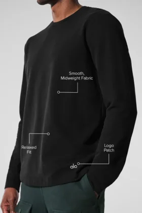 Double Take Langarmshirt – Schwarz