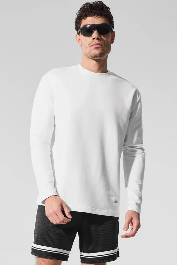 Double Take Langarmshirt – Weiß