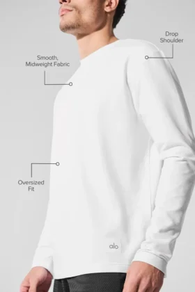 Double Take Langarmshirt – Weiß
