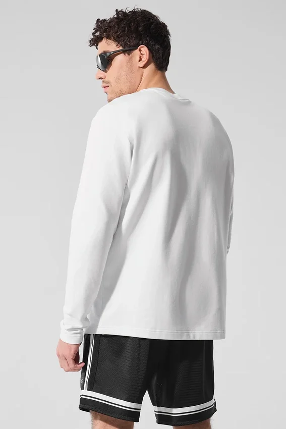 Double Take Langarmshirt – Weiß