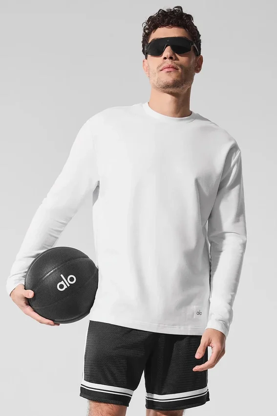 Double Take Langarmshirt – Weiß