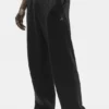 Double Take Straight Leg Hose – Schwarz