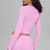 „Dreamlight“-Langarmshirt – Candy Heart Pink