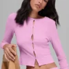 „Dreamlight“-Langarmshirt – Candy Heart Pink