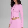 „Dreamlight“-Langarmshirt – Candy Heart Pink