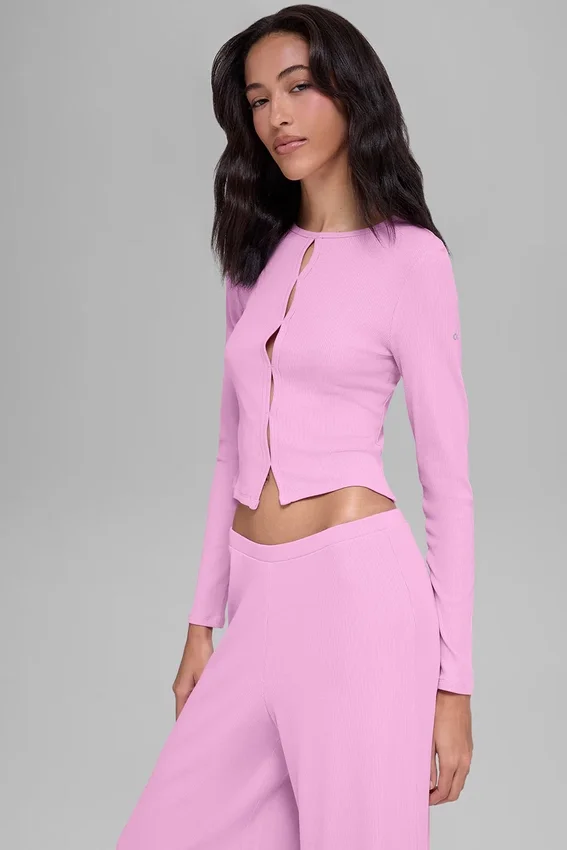 „Dreamlight“-Langarmshirt – Candy Heart Pink