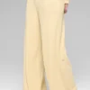 Dreamlight Straight-Hose mit mittlerer Leibhöhe – Candlelight Yellow