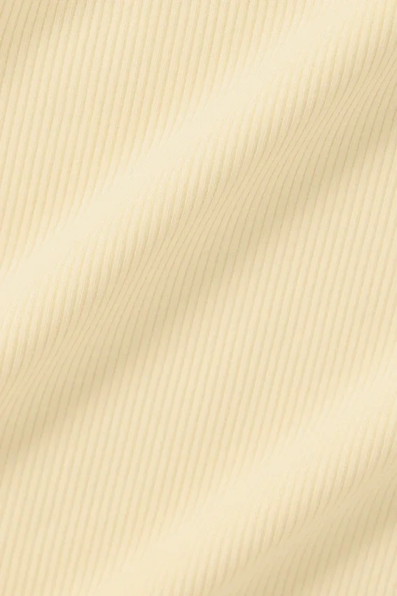 Dreamlight Straight-Hose mit mittlerer Leibhöhe – Candlelight Yellow