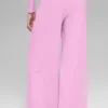 Dreamlight Straight-Hose mit mittlerer Leibhöhe – Candy Heart Pink