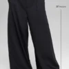 Dreamscape-Hose mit High-Waist (Shorts) – Schwarz