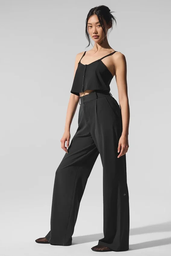 „Dreamscape“-Top – Schwarz