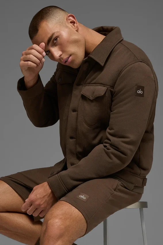 Ease Trucker-Jacke – Espresso