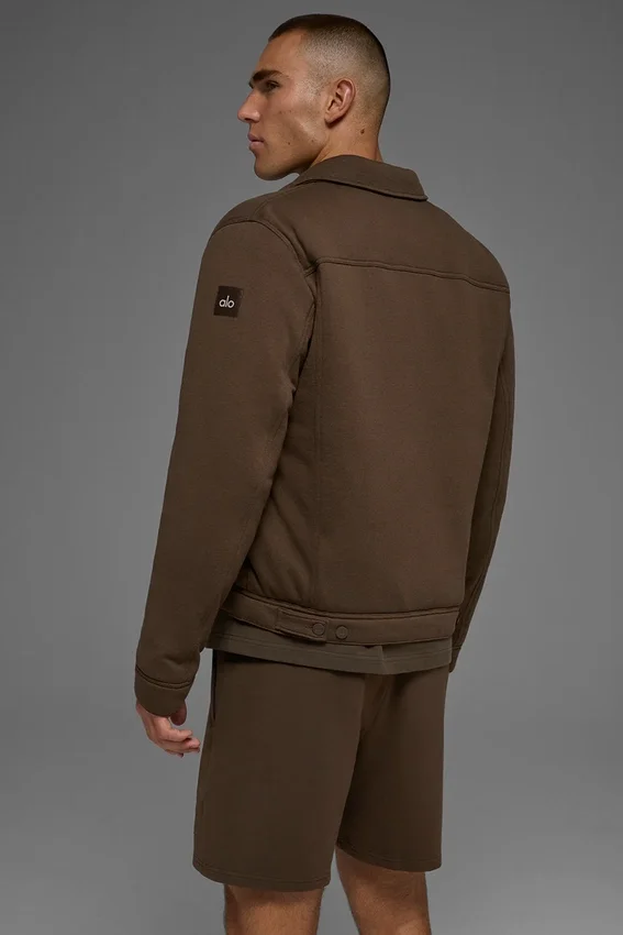 Ease Trucker-Jacke – Espresso