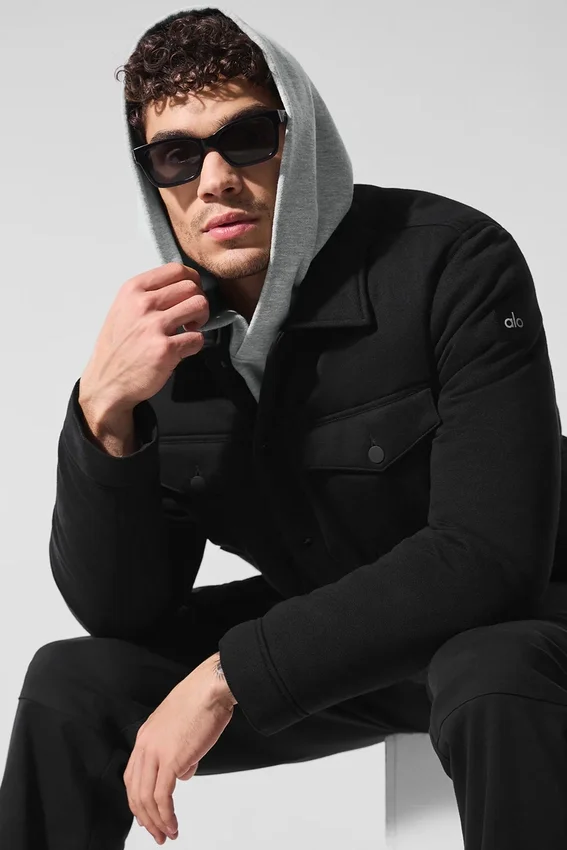 Ease Trucker-Jacke – Schwarz
