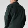 Edition Sueded Jacke – Anthrazitgrün