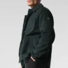 Edition Sueded Jacke – Anthrazitgrün