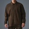 Edition Sueded Jacke – Espresso