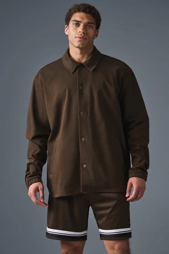 Edition Sueded Jacke – Espresso